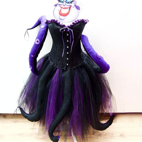 Complete your Ursula-inspired costume with a deep sea witch wig